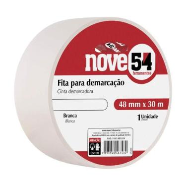 Imagem de Fita Adesiva para Demarcação de Solo 48mm X 30m Revestida Com Camada d