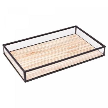 Imagem de Bandeja Retangular Native Black 25x35cm 9412 - Mimo Style