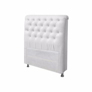 Imagem de Cabeceira Dama 1,40 Cm Para Cama Box Casal Branco - Neros Interiores