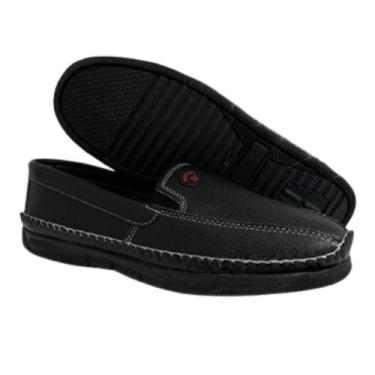 Imagem de Sapatilha Mocassim Masculino em Couro Legítimo Confortável - Agil, Pre