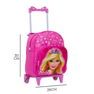 Imagem de Mochila Pré Escolar Infantil com Rodinhas Diversos Personagens para Me