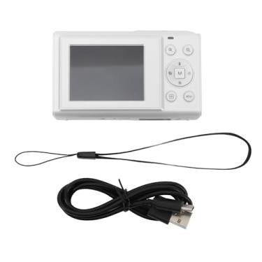 Imagem de Câmera Digital 4K para Fotografia Com Foco Automático, Zoom Digital 44MP 16X Câmera Compacta de Viagem Câmera Anti Vibração Vlogging Câmera de Bolso Com Tela de 2,4 Polegadas