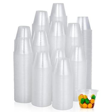 Imagem de Pacote com 1000 copos de medicamentos descartáveis (28 g), copos medidores de plástico médico para fins médicos ou mistura e medição de resina, epóxi, artes e artesanato faça você mesmo, tinta,