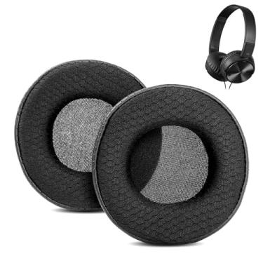 Imagem de ACCOUTA Almofadas de ouvido compatíveis com Sony MDR ZX110NC MDRZX110NC MDR-ZX110NC Substituição de almofadas auriculares para fone de ouvido com tecido durável/couro proteico respirável e espuma