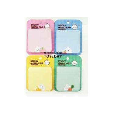 Imagem de Generic Bloco de notas adesivas, 4 notas adesivas, 4 conjuntos x 80 páginas, (7 cm x 7 cm), desenho animado de animação coreana para notas autoadesivas, decalque de scrapbook, bloco de notas faça você
