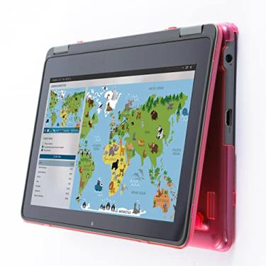 Imagem de mCover Capa rígida compatível apenas com laptop 2021-2023 29.5 cm Dell Latitude 3120/3140 Education 2 em 1 conversível (com dobradiça de 360°) (não compatível com outros modelos Dell) - rosa