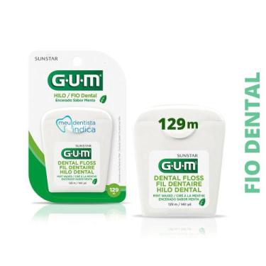 Imagem de Fio Dental Encerado GUM  129 metros  1 unidade