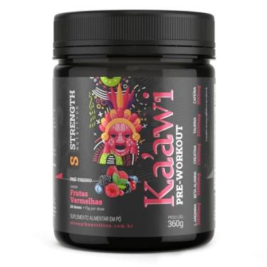Imagem de Pré-Treino Super Concentrato Ka`awi Strength Nutrition 360g - Com Creatina, Beta Alanina, Taurina, Arginina e Cafeína (360g, Frutas Vermelhas)