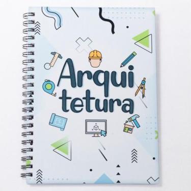Imagem de Caderno Universitário 100fls Arquitetura Profissões - Serv Color, Arqu