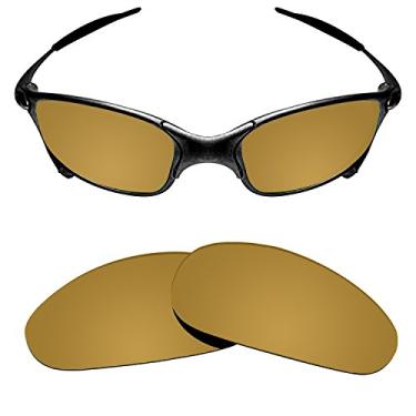 Imagem de Kygear Lentes de reposição polarizadas antidesbotamento à prova de brilho de 12 mm para óculos de sol Oakley Juliet