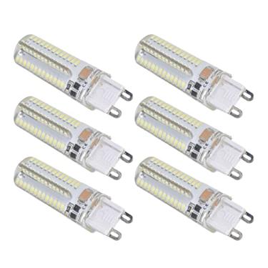 Imagem de Lâmpadas de Silicone G9 5w Lâmpada Lâmpada 220V, Dissipação de Calor de 360 ​​graus para Iluminação Noturna (Luz quente)