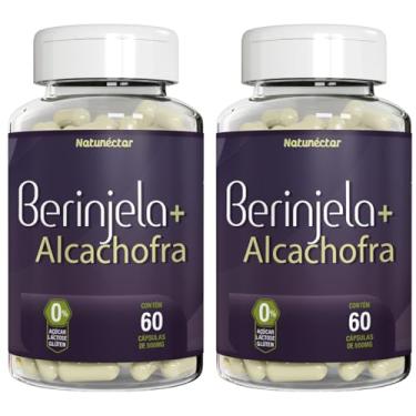Imagem de Kit Combo 2 Berinjela Com Alcachofra 120 Cápsulas Natunéctar