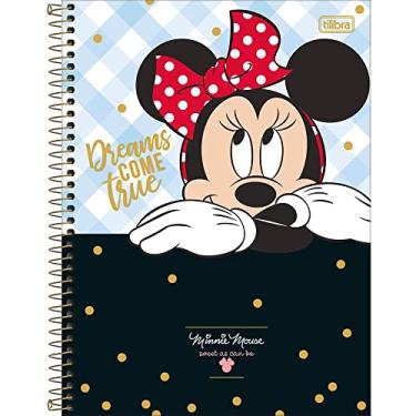 Imagem de Caderno Cd 01X1 80 Folhas, Minnie, 21 mm, Tilibra - SORTIDO, Multicolorido, 308081
