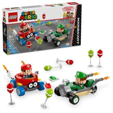 Imagem de Lego Super Mario Kart - Mario Bebê Vs. Luigi Bebê - 72034