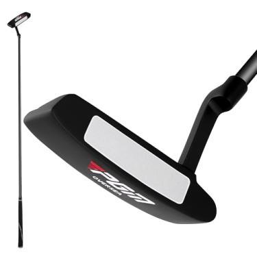 Imagem de PGM Oversea Golf Putter - Putters para homens destro - Putter de lâmina para putts mais retos - Eixo de grafite - 83,8 cm