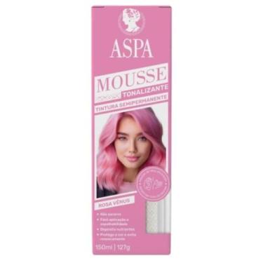 Imagem de Aspa mousse tonalizante tintura semipermanente rosa venus 150ml