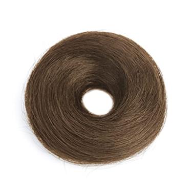 Imagem de Lindo Peruca de Cabelo Humano para Mulheres Coque Extensão Curly Coque Desarrumado Scrunchie Rabo de Cavalo Extensões de Cabelo Peruca Elástico Scrunchies Peruca Ajustável