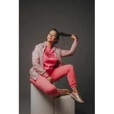 Imagem de Moletom Nicoboco Rosa Poliester, Hibiscus, G