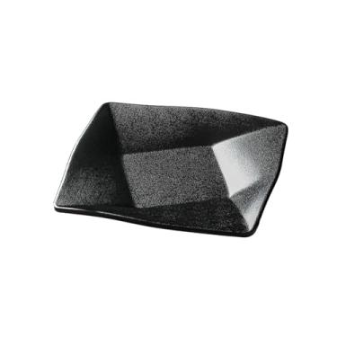 Imagem de Prato de mesa de restaurante, prato quadrado de textura fosco-4008-8