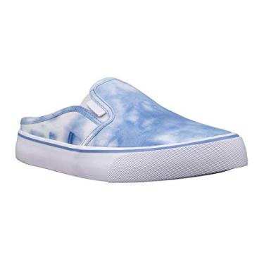 Imagem de Lugz Clipper Mule Tênis feminino sem cadarço 6 BM EUA Azul Multibranco, Azul/Multi/Branco, 35