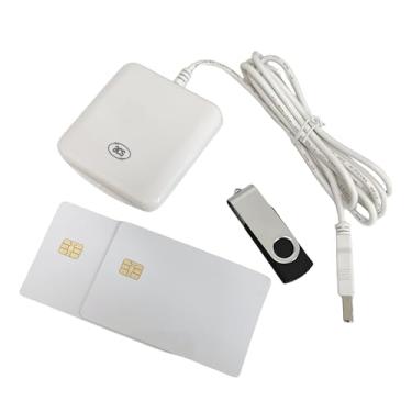 Imagem de XCRFID USB ACR38_I1 CAC Contato Smart Chip Leitor de Cartão Escritor Suporte ISO7816 A B C Cartões de Memória XCRFID