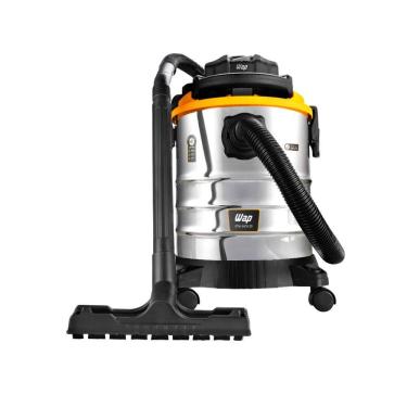 Imagem de Aspirador de Pó e Água WAP GTW INOX 25 Potência de 2000W Alça Ergonômica e Soprador Portátil 127V