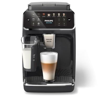 Imagem de Cafeteira Espresso Superautomática LatteGo Elite Série 4400 Philips Walita, prepare até 12 bebidas, 2 anos de garantia, 1400W, 220v - EP4441/53
