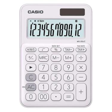 Imagem de Calculadora De Mesa Casio Branca - Ms-20Uc-We-W-Dc