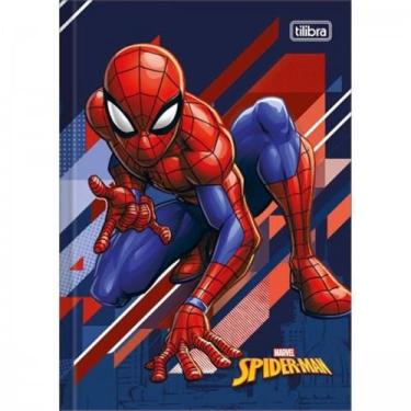 Imagem de Caderno Tilibra Brochura Capa Dura 1/4 Pequeno Spider-man - 80 Folhas - Capas Sortidas