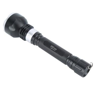 Imagem de Lanterna de Mergulho LED Liga de Alumínio Tocha Leve à Prova D'água para Escalar Acampamento, Tocha de Mergulho, Tocha Subaquática, Lanterna Submersa Com Bateria (P1)