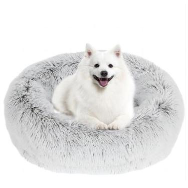 Imagem de Cama de cachorro JOLLYVOGUE Rosquinha calmante e ansiolítica para anim