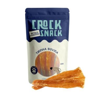 Imagem de Crocksnack Tirinha Bovina - Petisco Natural Para Cães 100g - Frebo
