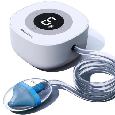 Imagem de Aspirador nasal elétrico SnotVac SnotMax para bebês e adultos