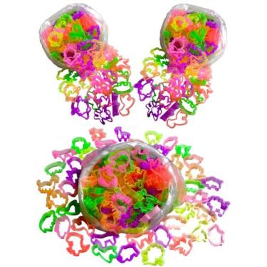 Imagem de 25 Cortador Forminha Safari Animais Massinha Modelar Biscoito Molde Le