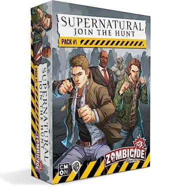 Imagem de CMON Zombicide Supernatural Character Pack #1 - Sam, Dean, Alpha Vampire, Wendigo - Unleash Hellish Action! Cooperative Strategy Board Game for Ages 14+, 1-6 Players, 60 Minute Playtime, Made