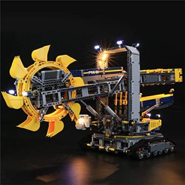 Imagem de GEAMENT LED Light Kit Compatible with Lego Bucket Wheel Excavator - Lighting Set for Technic 42055 Building Model (Model Set Not Included)