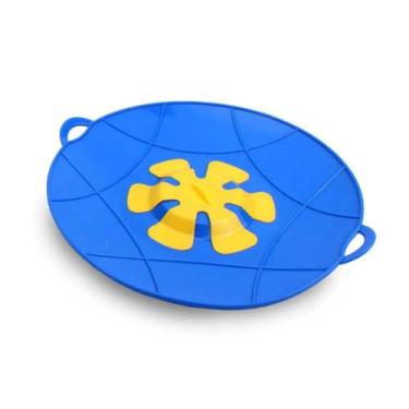 Imagem de Tampa De Panela Em Silicone Para Cozimento A Vapor Azul 6083 - Ke Home