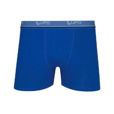 Imagem de Cueca Boxer Cotton Lupo 00523-002 Básica, P, Royal