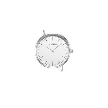 Imagem de Relógio Feminino Minifocus Mf0318l à Prova D' Água Branco