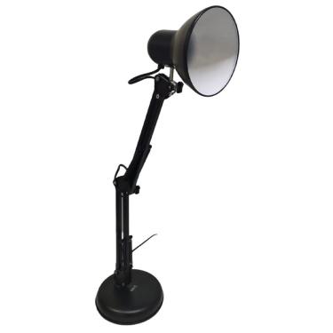 Imagem de Luminária Mesa Articulada Regulável 2 Em 1 Base Metal