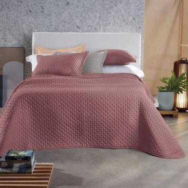 Imagem de Colcha Solteiro Altenburg Boulevard Frissom Rosa Ameixa