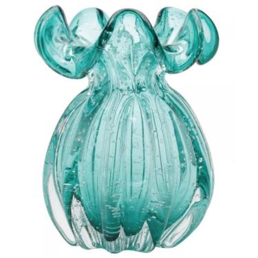 Imagem de Vaso de Vidro Cachepot Italy Tiffany 13x17,5cm