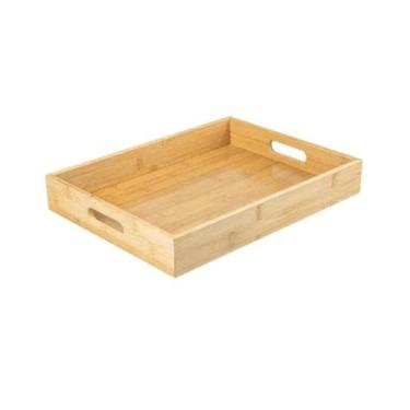 Imagem de Bandeja Sense De Bambu Com Alça 37X28cm - Ou