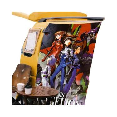 Imagem de Evangelion Anime Cartoon Banner De Suspensão De Parede Bandeira De Dec