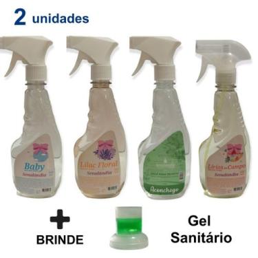 Imagem de 2 Água de Passar Roupa Aconchego Baby Lilac Floral Lírios do Campo Bor
