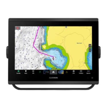Imagem de Garmin 010-02367-61 GPSMAP 1243xsv SideVü, ClearVü e sonar tradicional Chirp com mapeamento - 30,5 cm, Navionics+