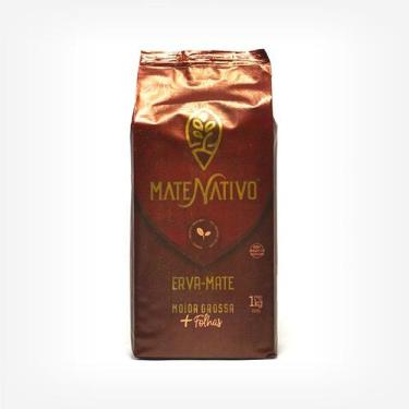 Imagem de Erva Mate Chimarrão MATE NATIVO MOÍDA GROSSA Mais Folhas 1kg