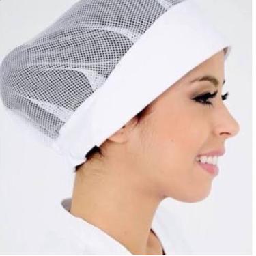 Imagem de Touca em tela esportiva com abas elastano - Th uniformes, 250g, M