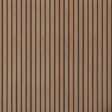 Imagem de Papel de Parede Madeira Ripado Escuro Premium 5 metros = 1 Rolo de 5m X 45cm Adesivo Autocolante para Sala, Quarto