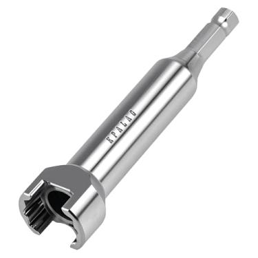 Imagem de KPALAG Adaptador de canal de suporte de aço inoxidável de 3/10.2 cm, porcas e parafusos, ferramenta de chave de soquete para cabeça de parafuso de 19 mm compatível com canais e suportes de 1-5/20.3 cm
